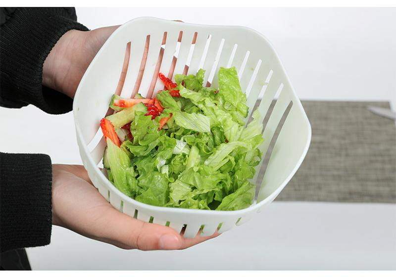 Salad Cutter Bowl