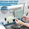 Telescopic Sink Storage Rack Shelf Holder Tray